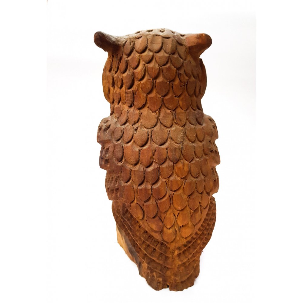 Handmade Wooden Owl