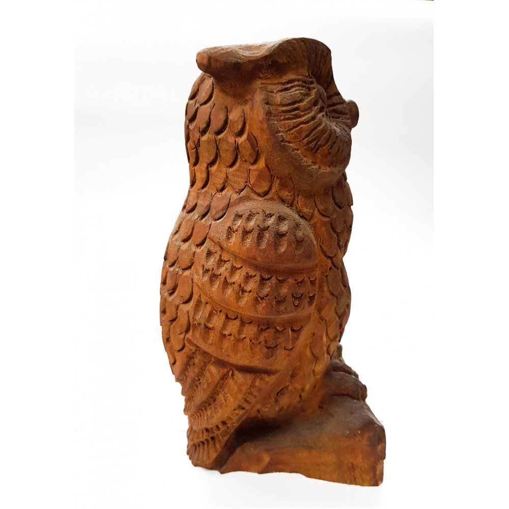 Handmade Wooden Owl