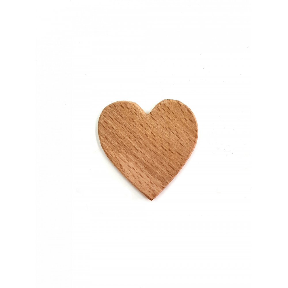 Wooden Heart Bonboniere
