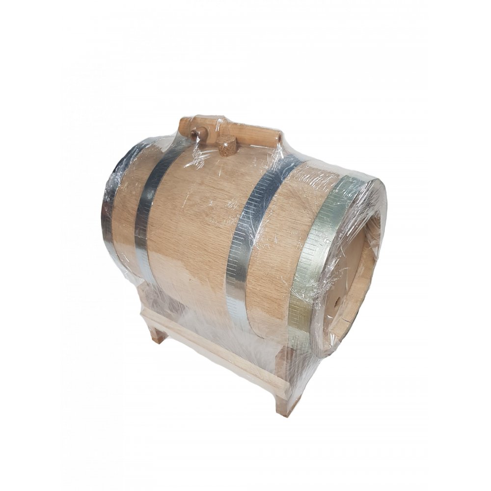 Oak Wooden Barrel For Wine- 10lt