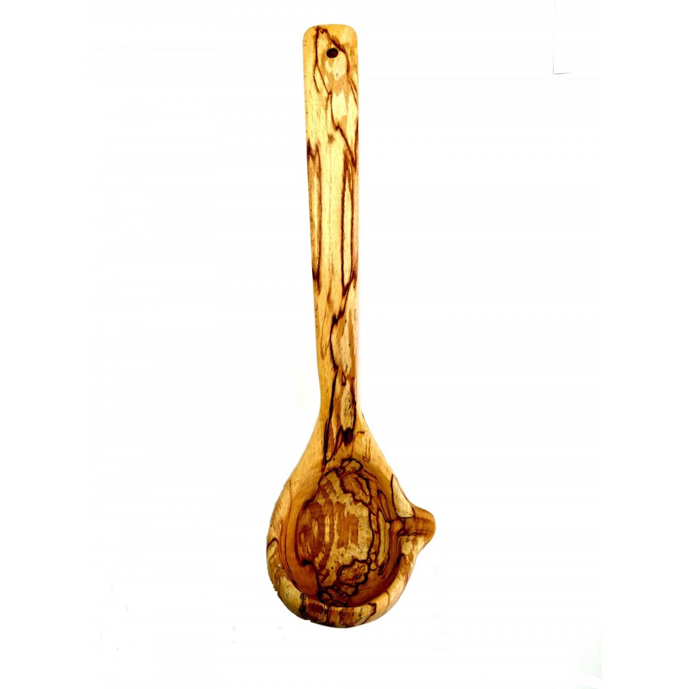 Deep Beech Wood Ladle