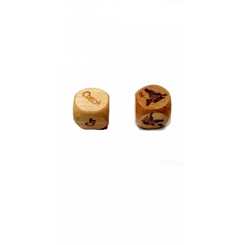 Wooden dice kamasutra