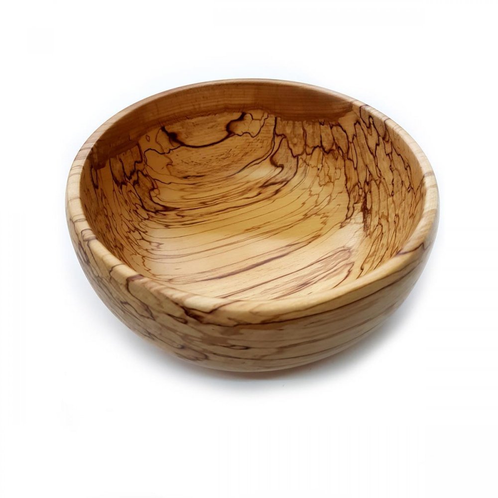 Deep Wooden Salad Bowl