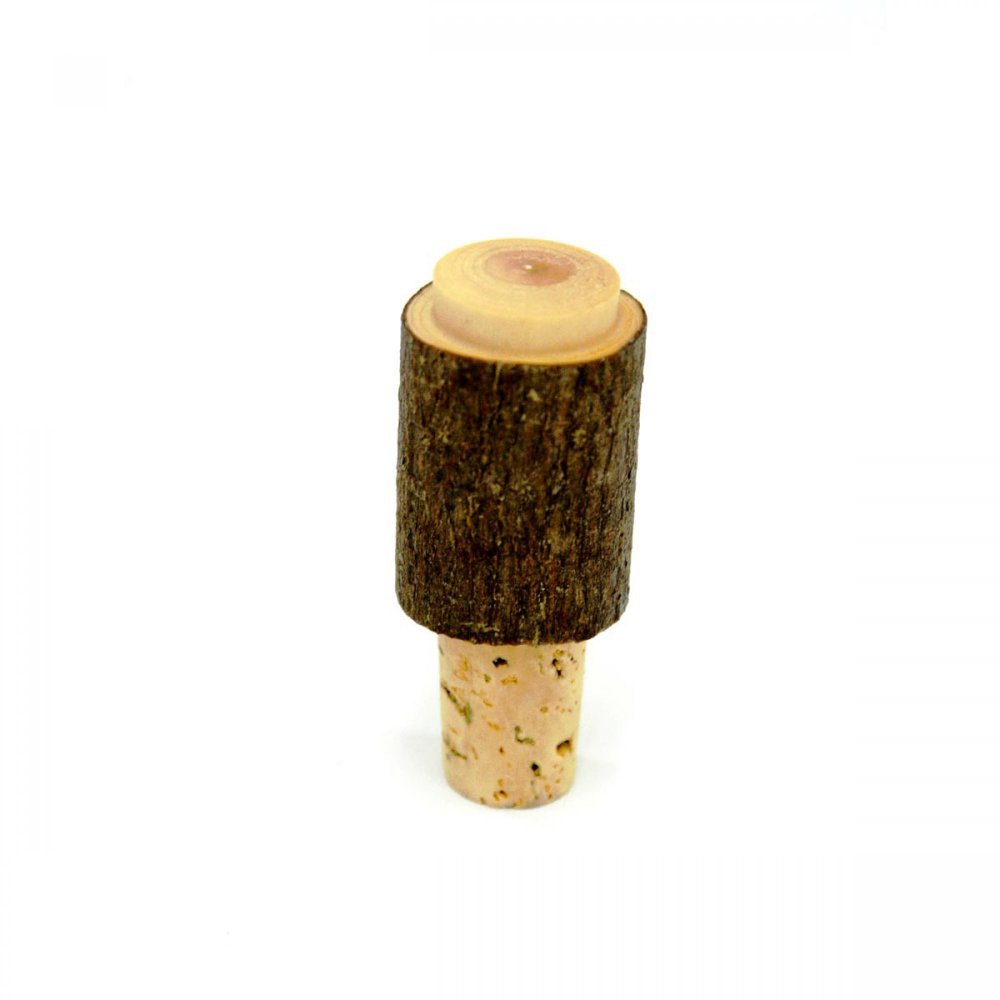 LOG WINE BOTTLE STOPPER