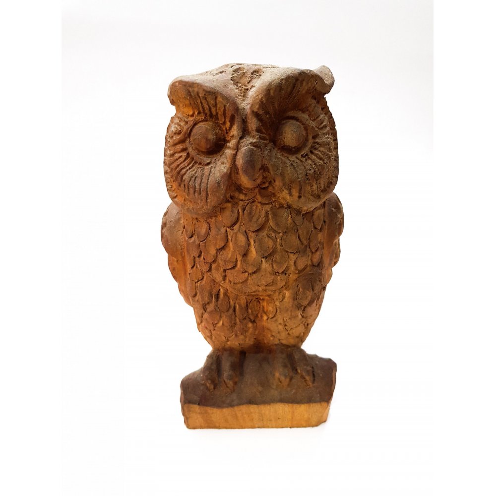 Handmade Wooden Owl