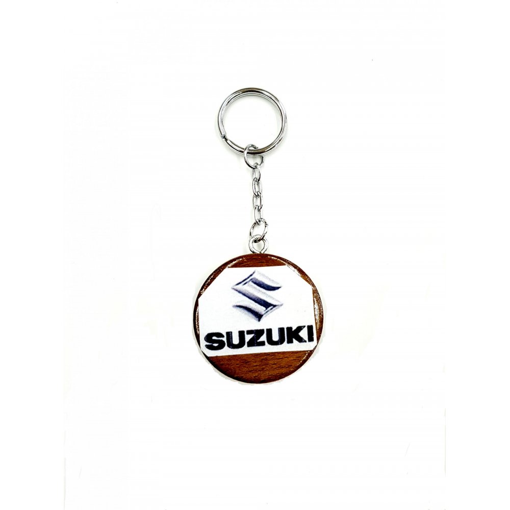 Suzuki Wooden Key Ring