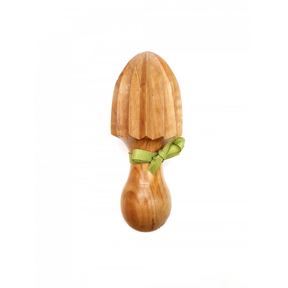 HANDCRAFTED OLIVEWOOD CITRUS PRESS 13cm