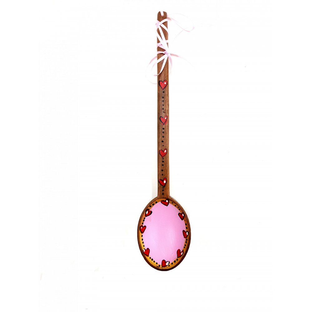Wooden Spoon with Drawing