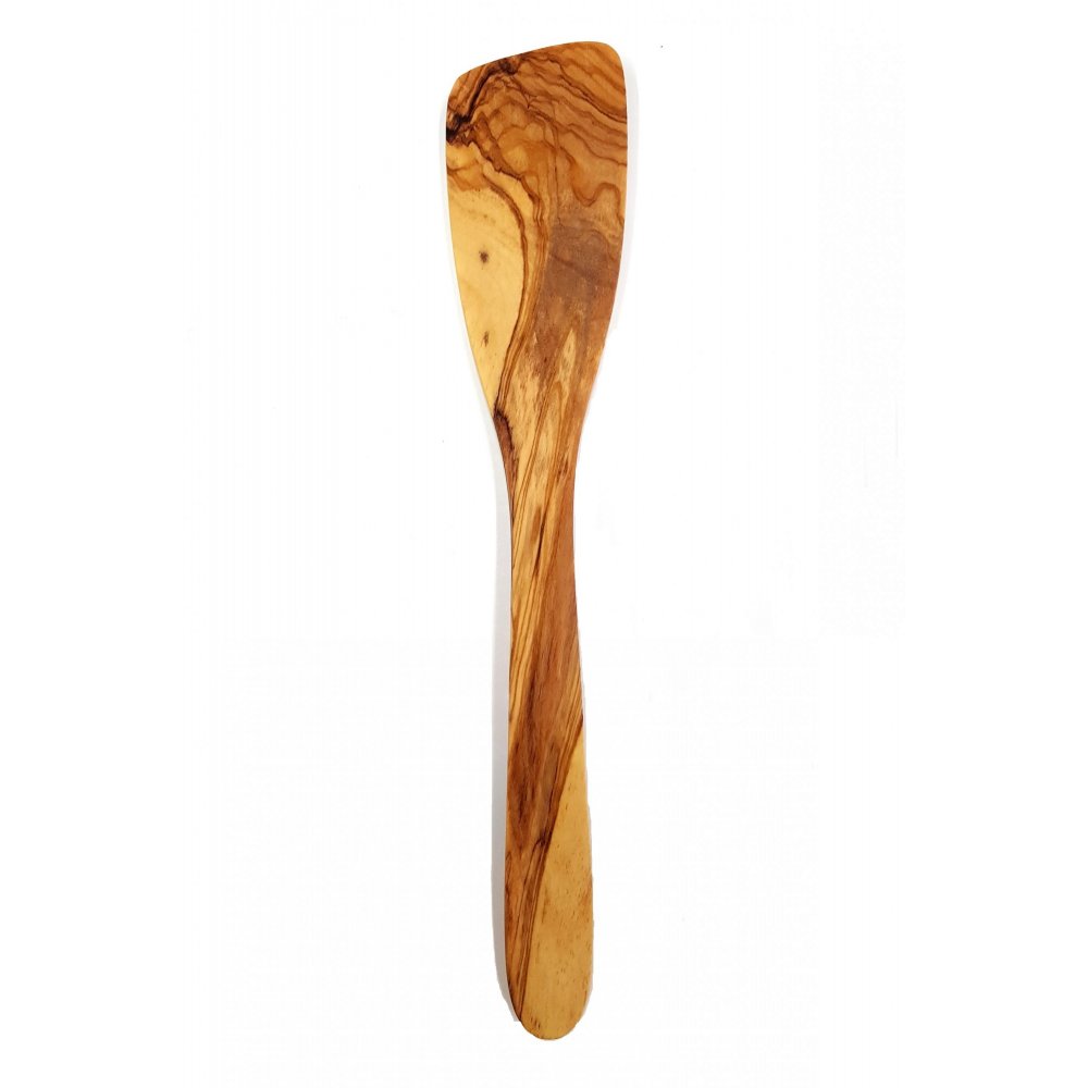 Handmade spatula from Greek olive wood 29cm
