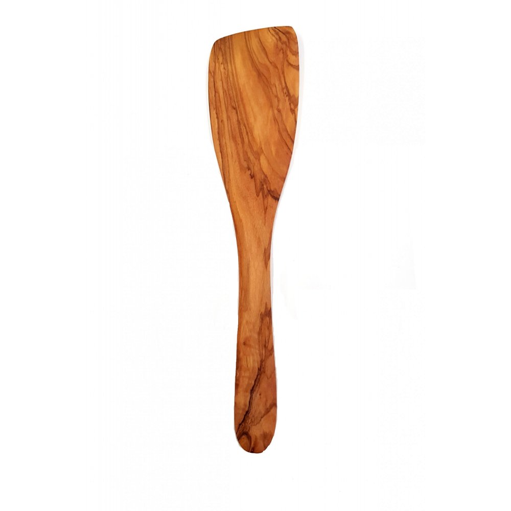 Χειροποίητη σπάτουλα από ξύλο ελιάς 23cm