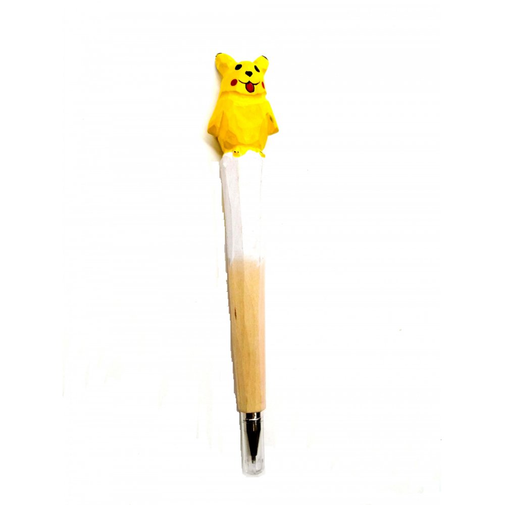 Pikachu wooden pen