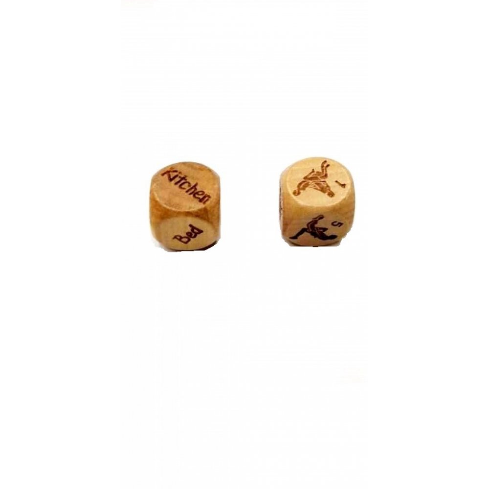 Wooden dice kamasutra