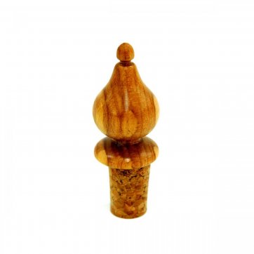 Wooden Art UPRIGHT PEAR STOPPER