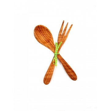 Wooden Art Spoon olive set 18cm
