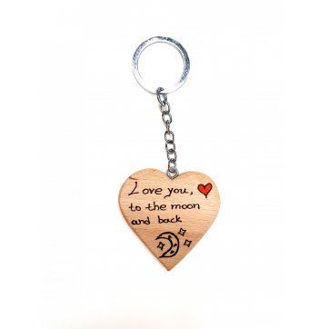 Wooden Art WOODEN KEY RING