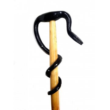 Wooden Art ΞΥΛΙΝΗ ΓΚΛΙΤΣΑ ΚΡΑΝΙΑΣ ΜΕ ΣΚΑΛΙΣΤΟ ΦΙΔΙ ΑΠΟ ΚΕΡΑΤΟ
