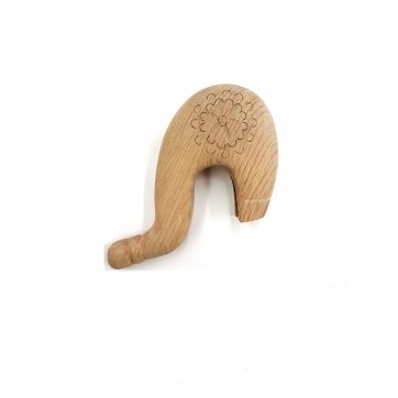 Wooden Art ΞΥΛΙΝΟ ΚΕΦΑΛΙ ΓΚΛΙΤΣΑΣ ΠΟΥΡΝΑΡΙ