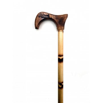 Wooden Art Walking Cane 