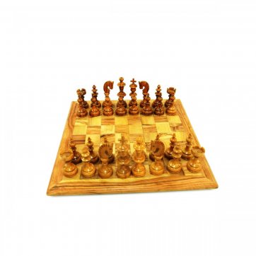 Wooden Art Olive Wood Chess Board