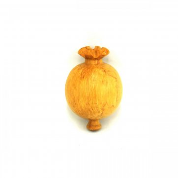 Wooden Art SMALL WOODEN FRUIT POMEGRANATE