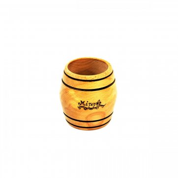 Wooden Art LARGE BARREL PENCIL HOLDER