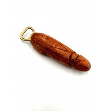 Wooden Art Phallus Opener