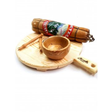 Wooden Art GIFT BOX (Μετσοβόνε-Ξύλινο Μπολάκι-Ελιόξυλα-Πλαστήρι)