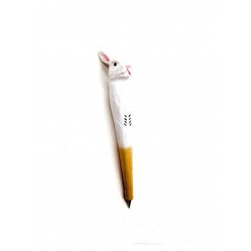 Wooden Art wooden bunny pen