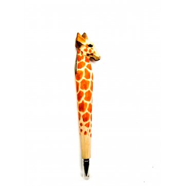 Wooden Art giraffe wooden pen