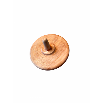 Wooden Art Large Spinning Top